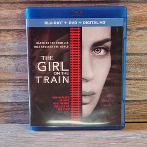 Blu Ray Girl on the Train Suspense Thriller Movie